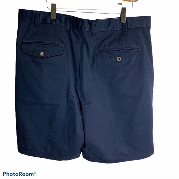 L.L Bean Navy Blue Men's‎ Shorts Size 38 - Picture 2 of 5